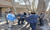  بازدید مشترک از سامانه‌های آبرسانی و تصفیه‌خانه فاضلاب هوره