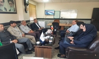 دیدار مسئولین شبکه بهداشت با مدیران تأمین اجتماعی و اداره کار به مناسبت روز کارگر