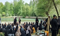 آموزش نقش تغذیه سالم بر سلامت جامعه در پیاده‌روی خانوادگی روستای چم‌خلیفه و چم‌عالی